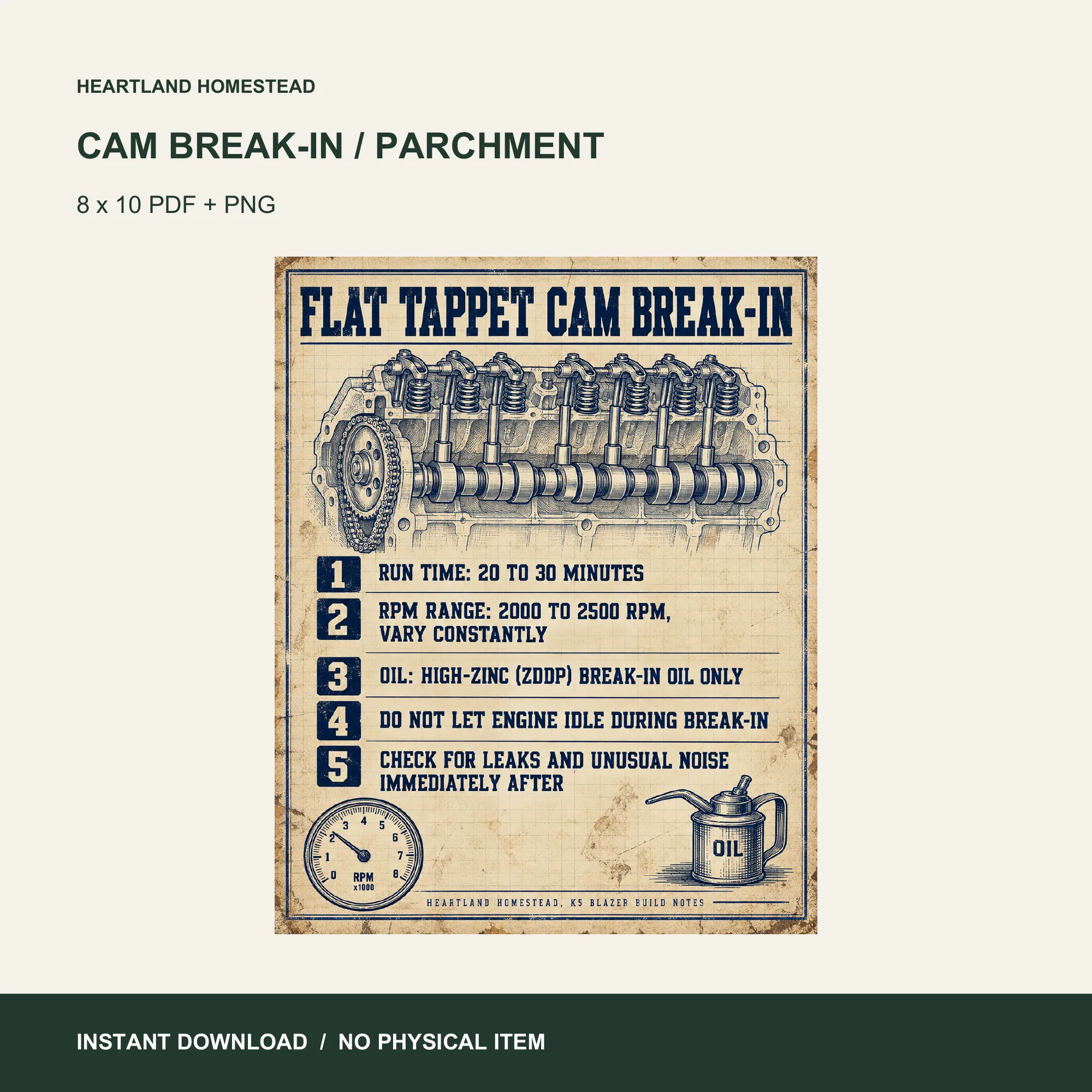 Cam Break-In Poster: Parchment download preview