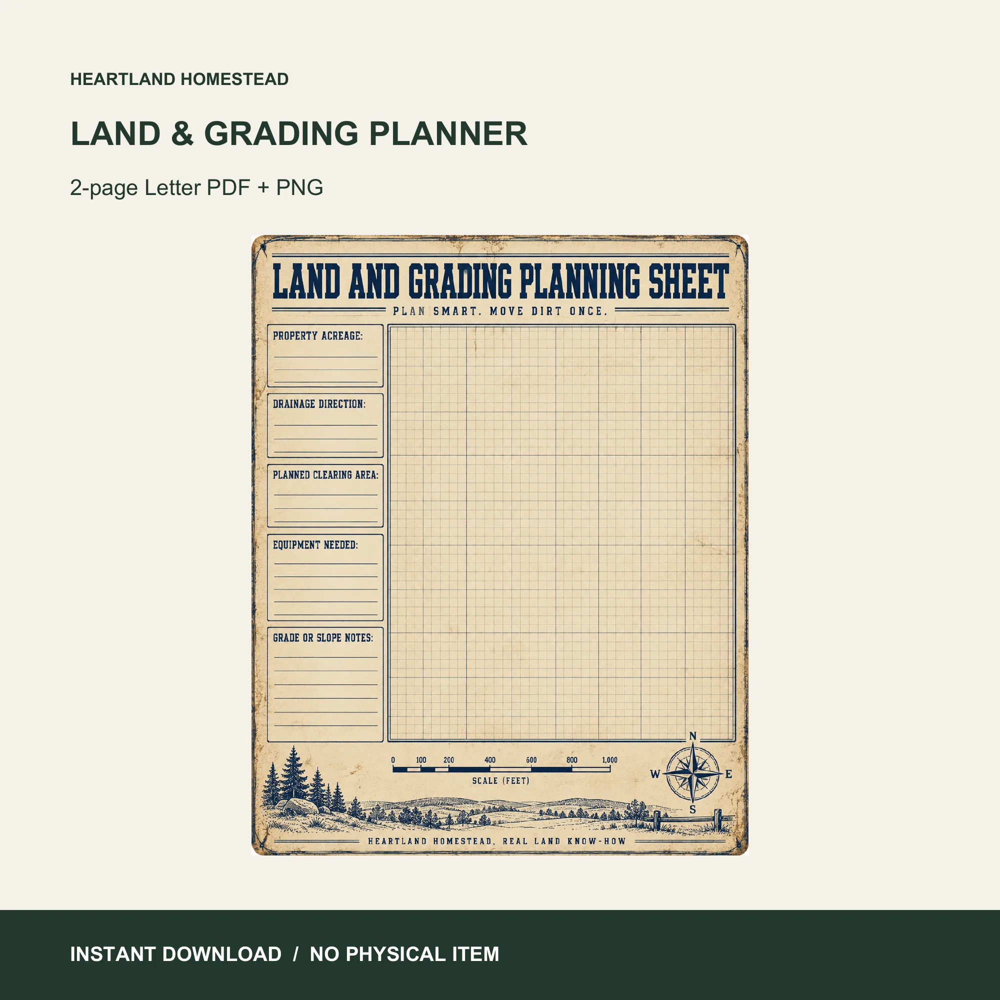 Land & Grading Planner download preview