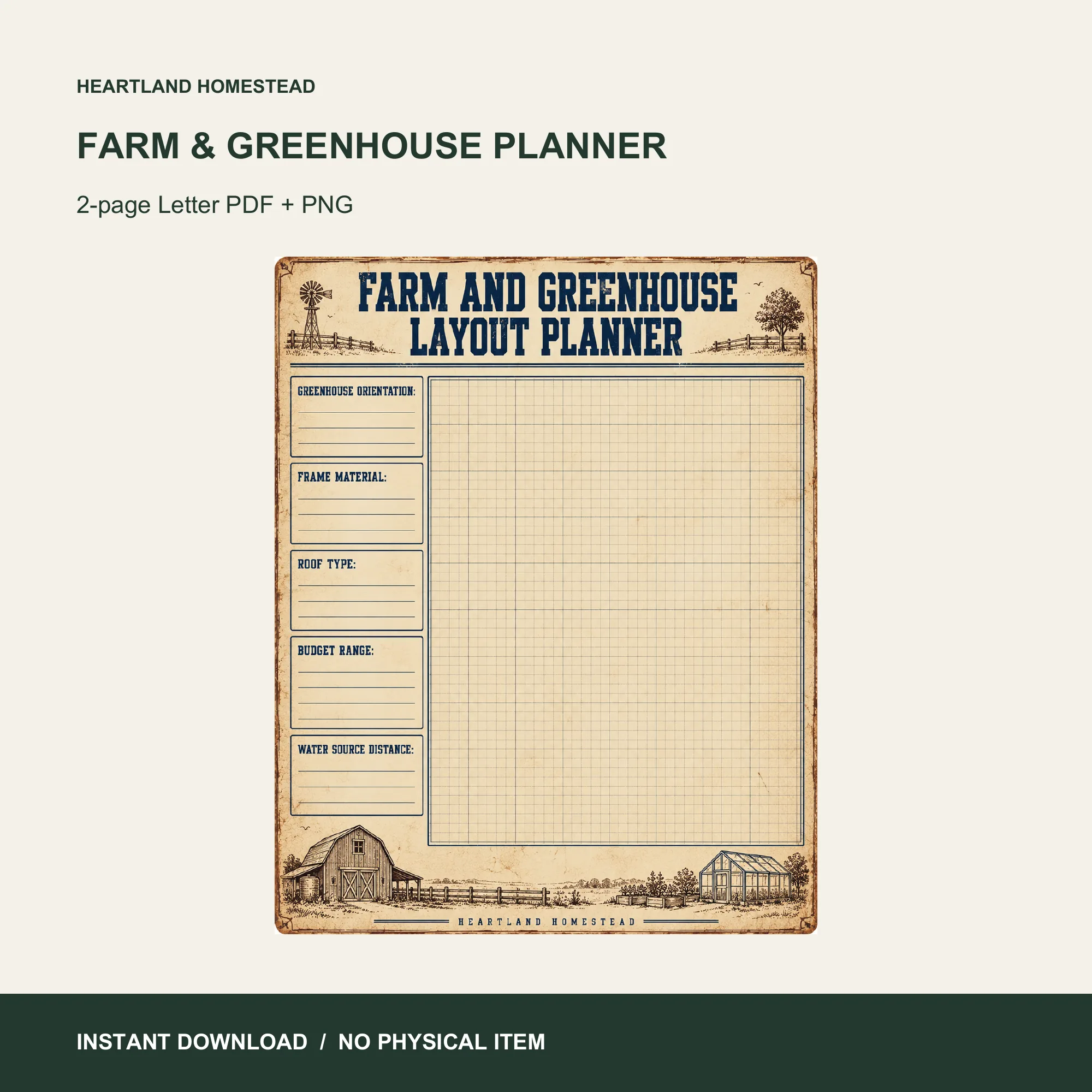 Farm & Greenhouse Planner download preview