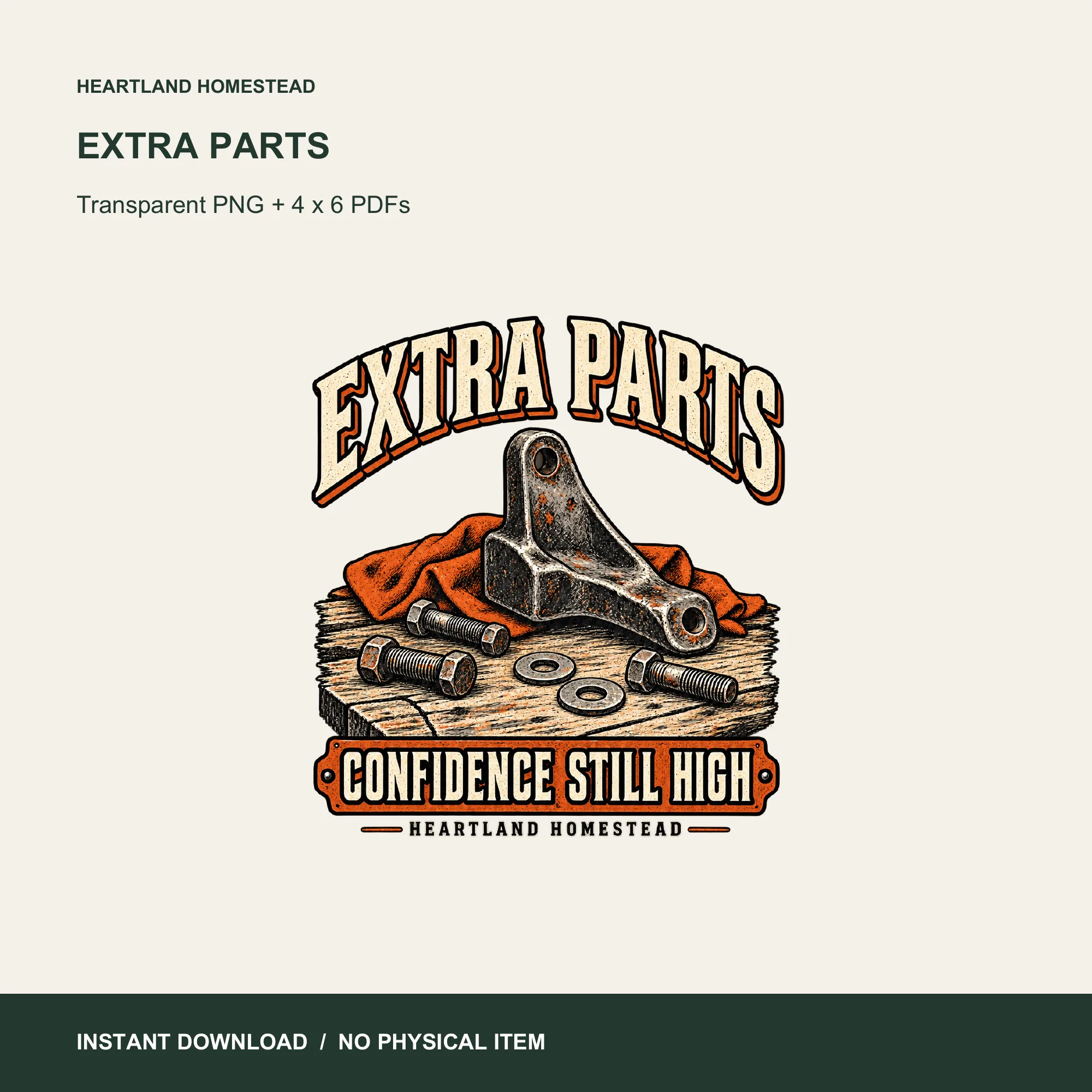 Extra Parts. Confidence Still High. download preview